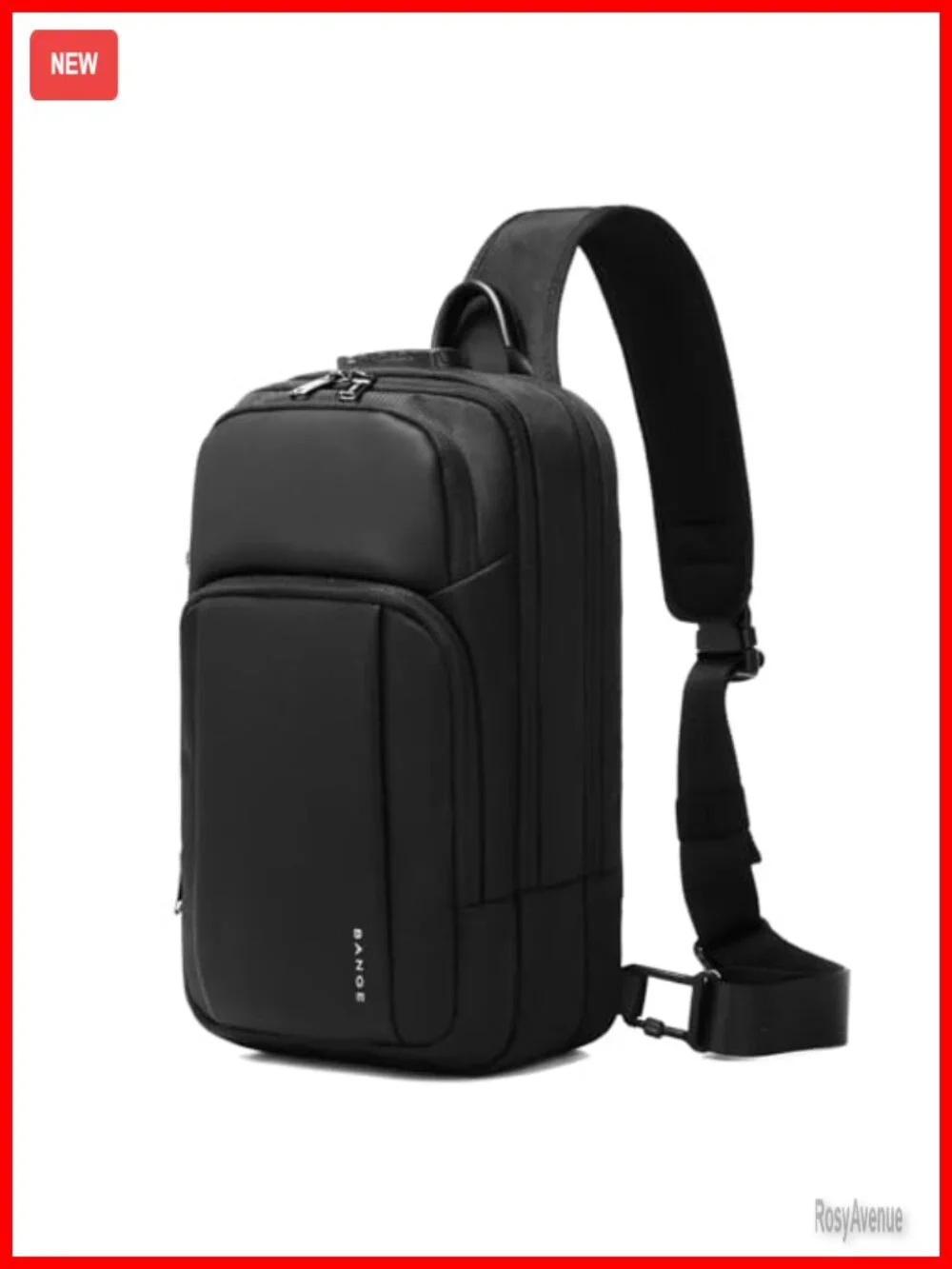Anti Theft Sling Bag Water Resistant Oxford Casual Daypack Crossbody